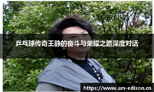 乒乓球传奇王静的奋斗与荣耀之路深度对话